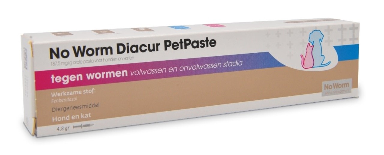 Emax No Worm Diacur PetPaste - 4,80 gram Emax No Worm Diacur PetPaste - 4,80 gram