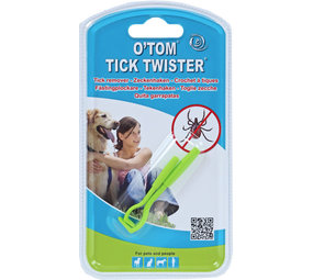 O'TOM O'tom tekenhaakjes - tekenvoetjes 2 stuks - tick twister O'TOM O'tom tekenhaakjes - tekenvoetjes 2 stuks - tick twister