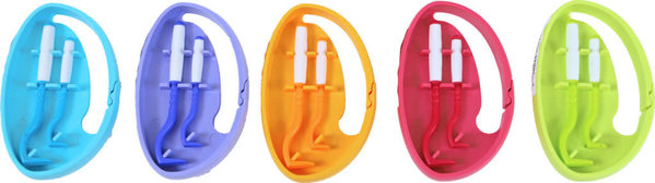 O'TOM O'tom tekenhaakjes - tekenvoetjes 2 stuks in Clipbox - tick twister O'TOM O'tom tekenhaakjes - tekenvoetjes 2 stuks in Clipbox - tick twister