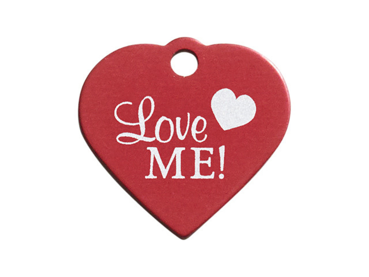 IMARC Hondenpenning – Hart Rood – Love ME! IMARC Hondenpenning – Hart Rood – Love ME!