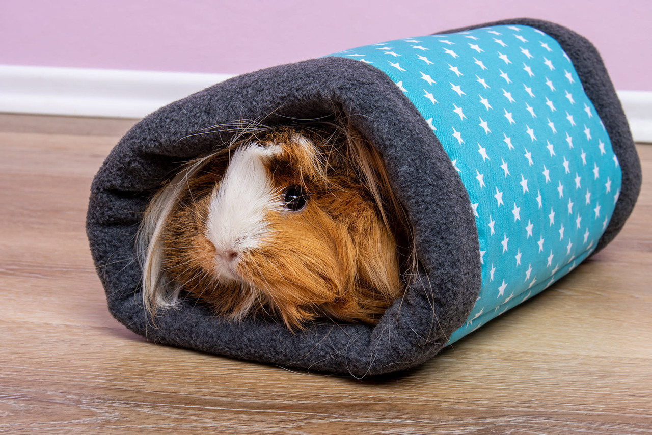 Bunny Nature Bunny Nature Fleecy tunnel - Turquoise - 31 x 24 cm Bunny Nature Bunny Nature Fleecy tunnel - Turquoise - 31 x 24 cm