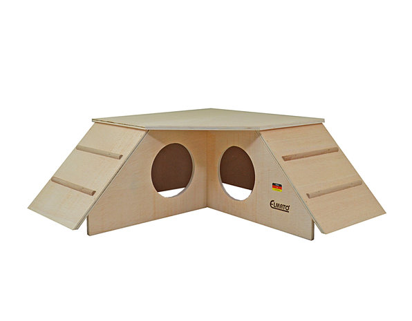 Elmato Elmato Hoekhuis groot - 53 cm Elmato Elmato Hoekhuis groot - 53 cm