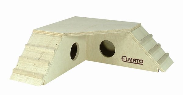 Elmato Elmato Hoekhuis klein - 34 cm Elmato Elmato Hoekhuis klein - 34 cm