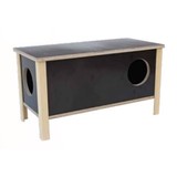 Elmato Elmato Houten huis op pootjes - 39 x 18 x 20 cm Elmato Elmato Houten huis op pootjes - 39 x 18 x 20 cm