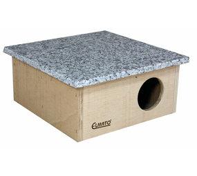Elmato Elmato Knaagdieren Koelhuis met graniet Elmi - 20 x 20 x 9 cm Elmato Elmato Knaagdieren Koelhuis met graniet Elmi - 20 x 20 x 9 cm