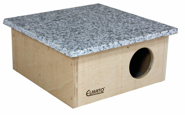 Elmato Elmato Knaagdieren Koelhuis met graniet Elmi - 20 x 20 x 9 cm Elmato Elmato Knaagdieren Koelhuis met graniet Elmi - 20 x 20 x 9 cm
