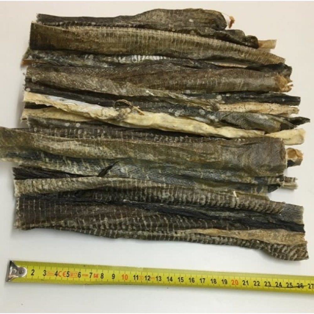 Bark-Bite Bark-Bite Fish - Kabeljauwhuid - 200 gram Bark-Bite Bark-Bite Fish - Kabeljauwhuid - 200 gram