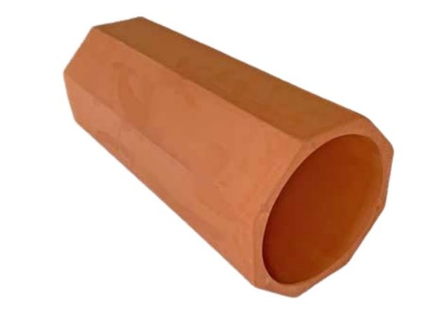 Elmato Elmato Terracotta Tunnel XL - 34 cm Elmato Elmato Terracotta Tunnel XL - 34 cm
