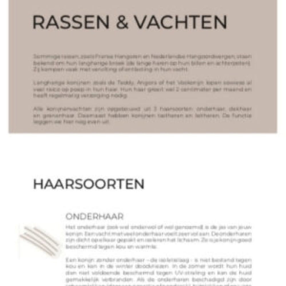 Adori Boek Jouw Konijn - Verzorging Adori Boek Jouw Konijn - Verzorging