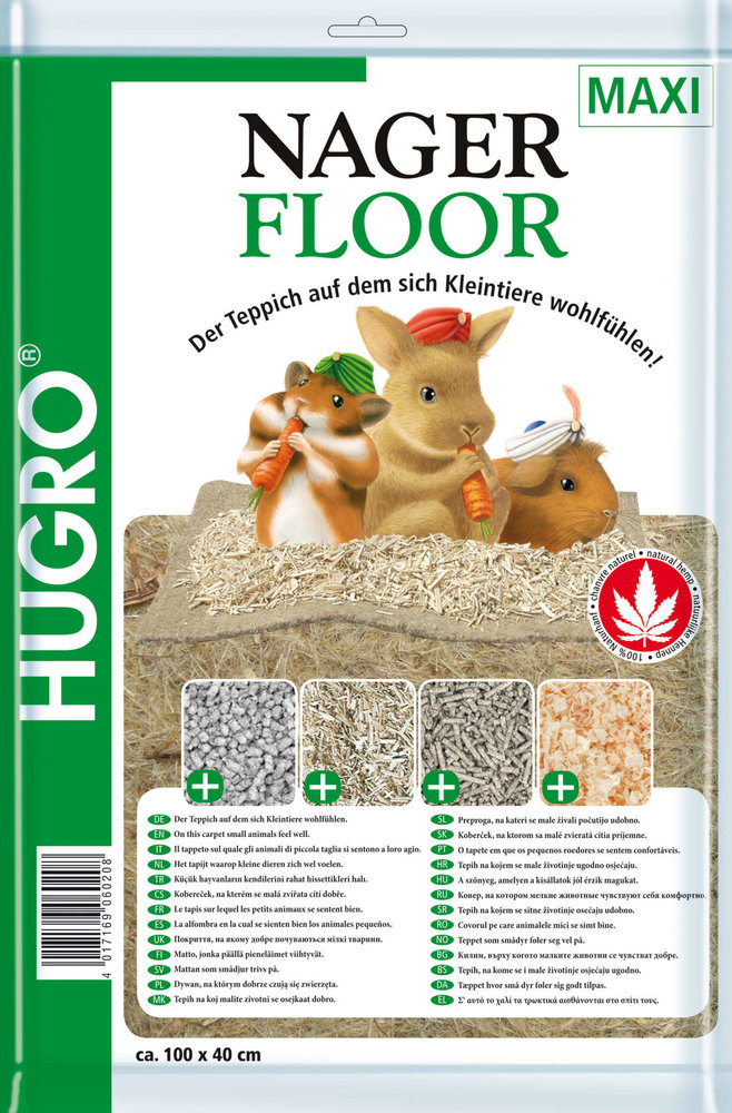 Hugro Hennepvezelmat - 40 x 100 cm Hugro Hennepvezelmat - 40 x 100 cm