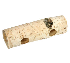Hugro Berkentunnel 30 cm - opening 5 cm - 3 gaten van 4 cm Hugro Berkentunnel 30 cm - opening 5 cm - 3 gaten van 4 cm