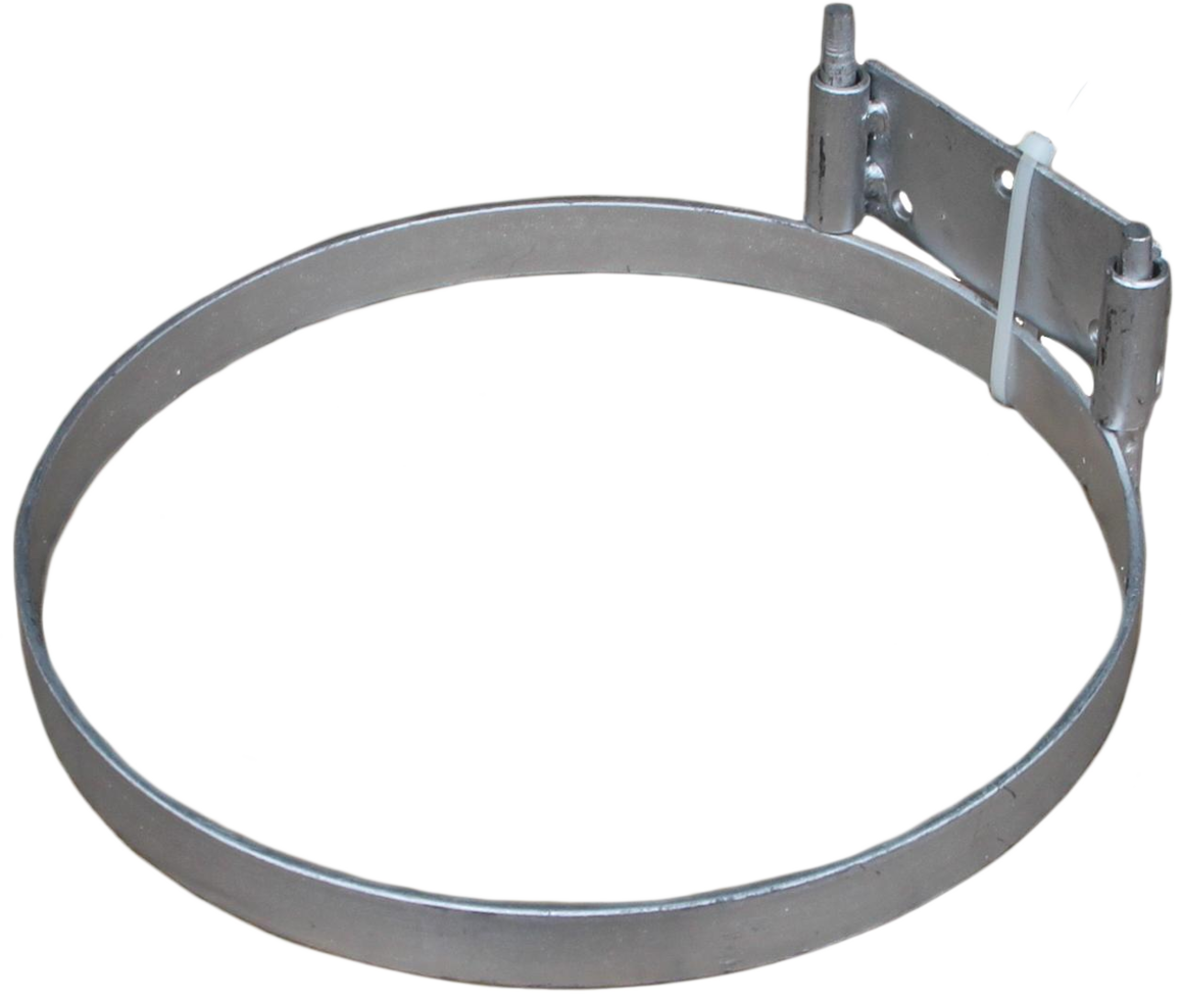 Emmer en voerbakhouder verzinkt 28 cm Emmer en voerbakhouder verzinkt 28 cm