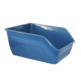 High-Back Litter Pan - Open Toilet - Verschillende Kleuren High-Back Litter Pan - Open Toilet - Verschillende Kleuren