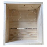 Houten hooiruif - handgemaakt in Nederland Houten hooiruif - handgemaakt in Nederland