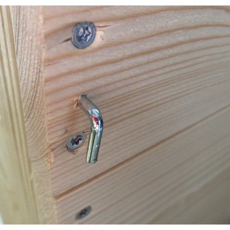 Houten hooiruif - handgemaakt in Nederland Houten hooiruif - handgemaakt in Nederland