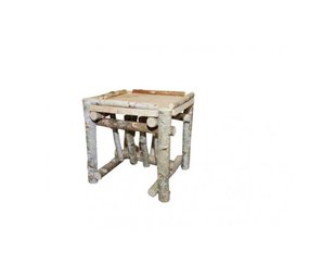 Houten Hooiruif met deksel S - 25 x 25 x 25 cm Houten Hooiruif met deksel S - 25 x 25 x 25 cm