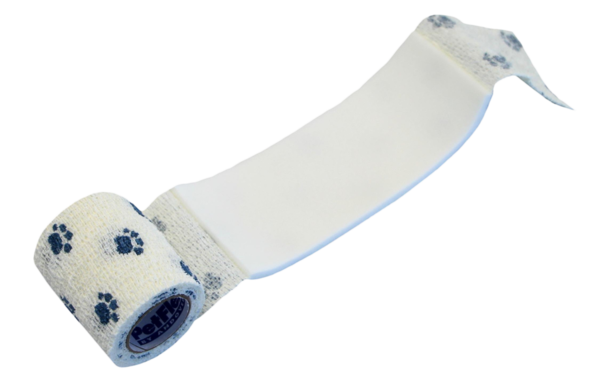 Petflex zelfklevend verband AFD - 5 cm - met schuimkussen - 2.25 meter Petflex zelfklevend verband AFD - 5 cm - met schuimkussen - 2.25 meter