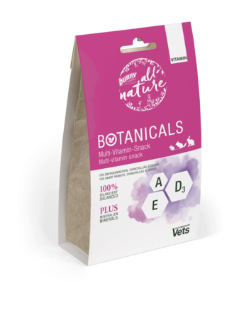 Bunny Nature Bunny Nature Botanicals Multi Vitamine Snack - 150 gram Bunny Nature Bunny Nature Botanicals Multi Vitamine Snack - 150 gram