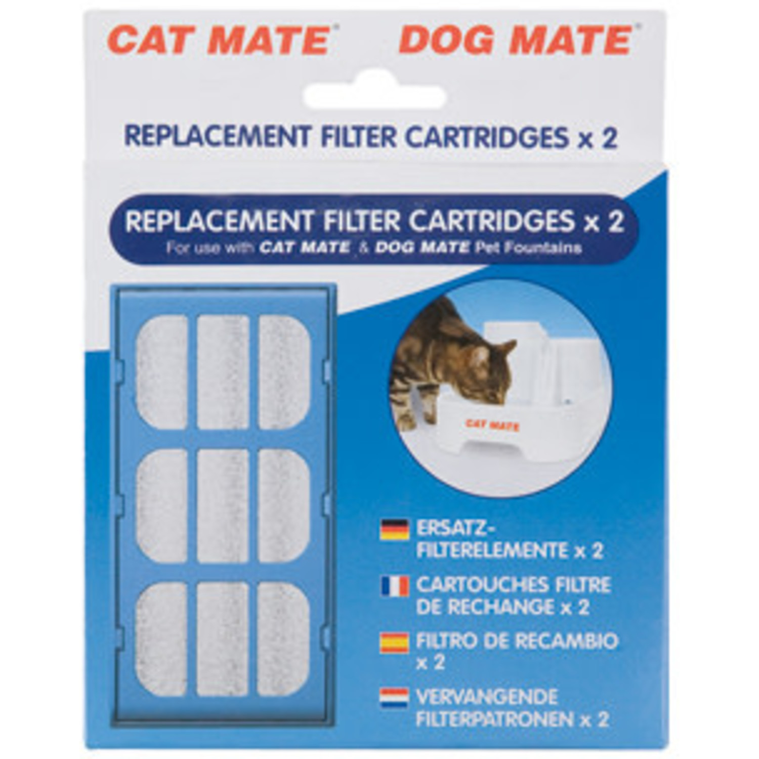 Cat Mate Ersatz-Filterelemente