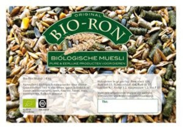 Natuly (voorheen Bio-Ron) Bio-Ron Biologische Muesli - 4 kilo Natuly (voorheen Bio-Ron) Bio-Ron Biologische Muesli - 4 kilo