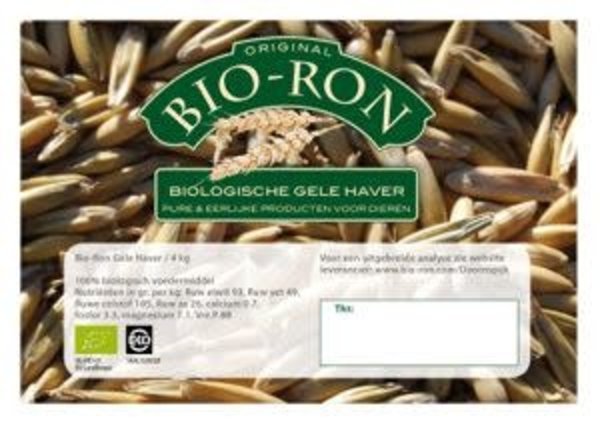 Natuly (voorheen Bio-Ron) Bio-Ron Biologische Gele Haver - 4 kilo Natuly (voorheen Bio-Ron) Bio-Ron Biologische Gele Haver - 4 kilo