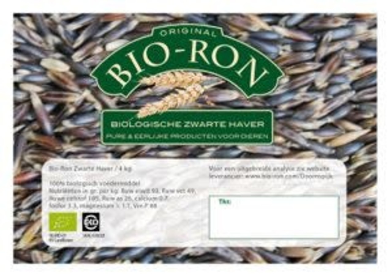 Natuly (voorheen Bio-Ron) Bio-Ron Biologische Zwarte Haver - 4 kilo Natuly (voorheen Bio-Ron) Bio-Ron Biologische Zwarte Haver - 4 kilo