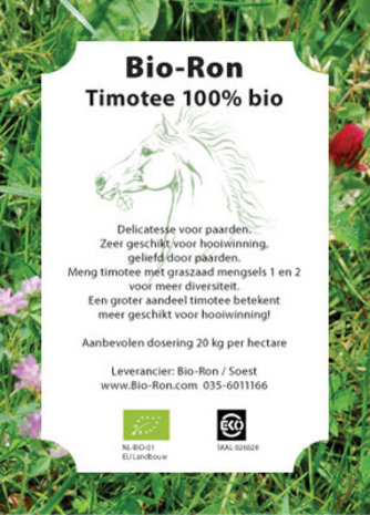 Natuly (voorheen Bio-Ron) Bio-Ron Biologische Timotee Zaden - 500 gram Natuly (voorheen Bio-Ron) Bio-Ron Biologische Timotee Zaden - 500 gram