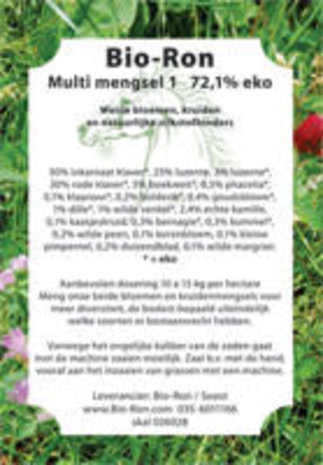 Natuly (voorheen Bio-Ron) Bio-Ron Multi-mengsel 1 - Wolff Mengsel - 0.5 kilo Natuly (voorheen Bio-Ron) Bio-Ron Multi-mengsel 1 - Wolff Mengsel - 0.5 kilo