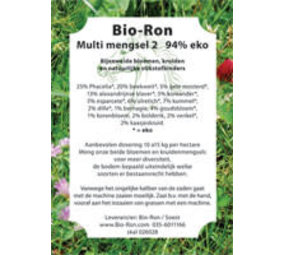 Natuly (voorheen Bio-Ron) Bio-Ron Multi-mengsel 2 - Tubinger Bijen Mengsel - 0.5 kilo Natuly (voorheen Bio-Ron) Bio-Ron Multi-mengsel 2 - Tubinger Bijen Mengsel - 0.5 kilo