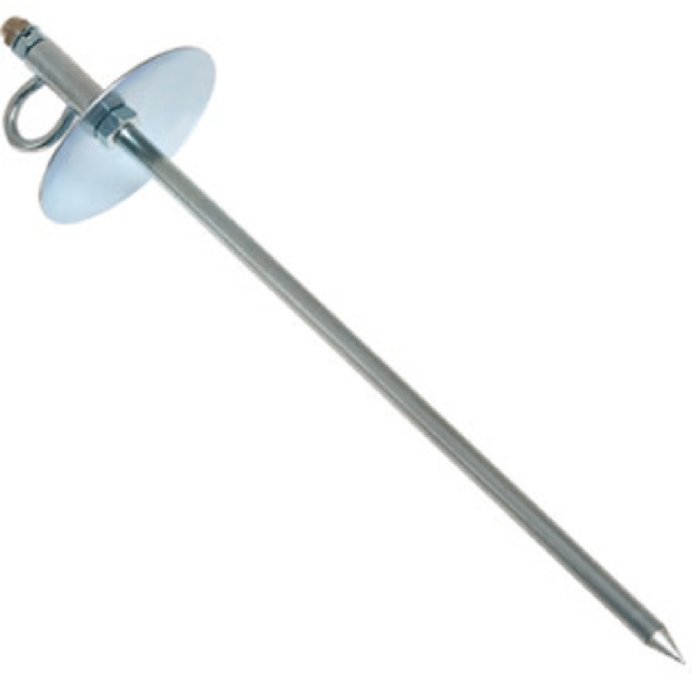 Flamingo Vastlegpin - Grondpin Tapu - Verzinkt recht - 38 cm Flamingo Vastlegpin - Grondpin Tapu - Verzinkt recht - 38 cm