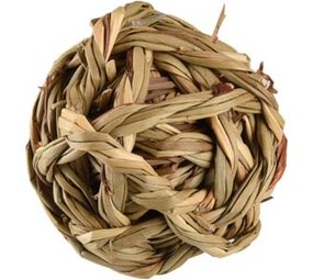 Flamingo Zeegras bal Algi met bel Flamingo Zeegras bal Algi met bel