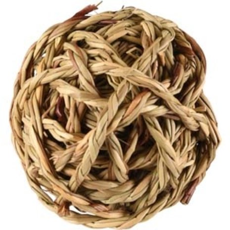 Flamingo Zeegras bal Algi met bel Flamingo Zeegras bal Algi met bel