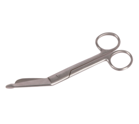 Verbandschaar RVS - zonder kartelrand Verbandschaar RVS - zonder kartelrand