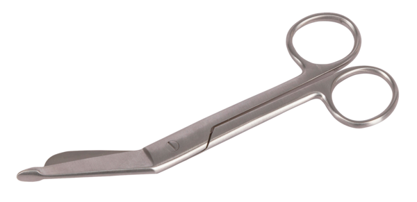 Verbandschaar RVS - zonder kartelrand Verbandschaar RVS - zonder kartelrand