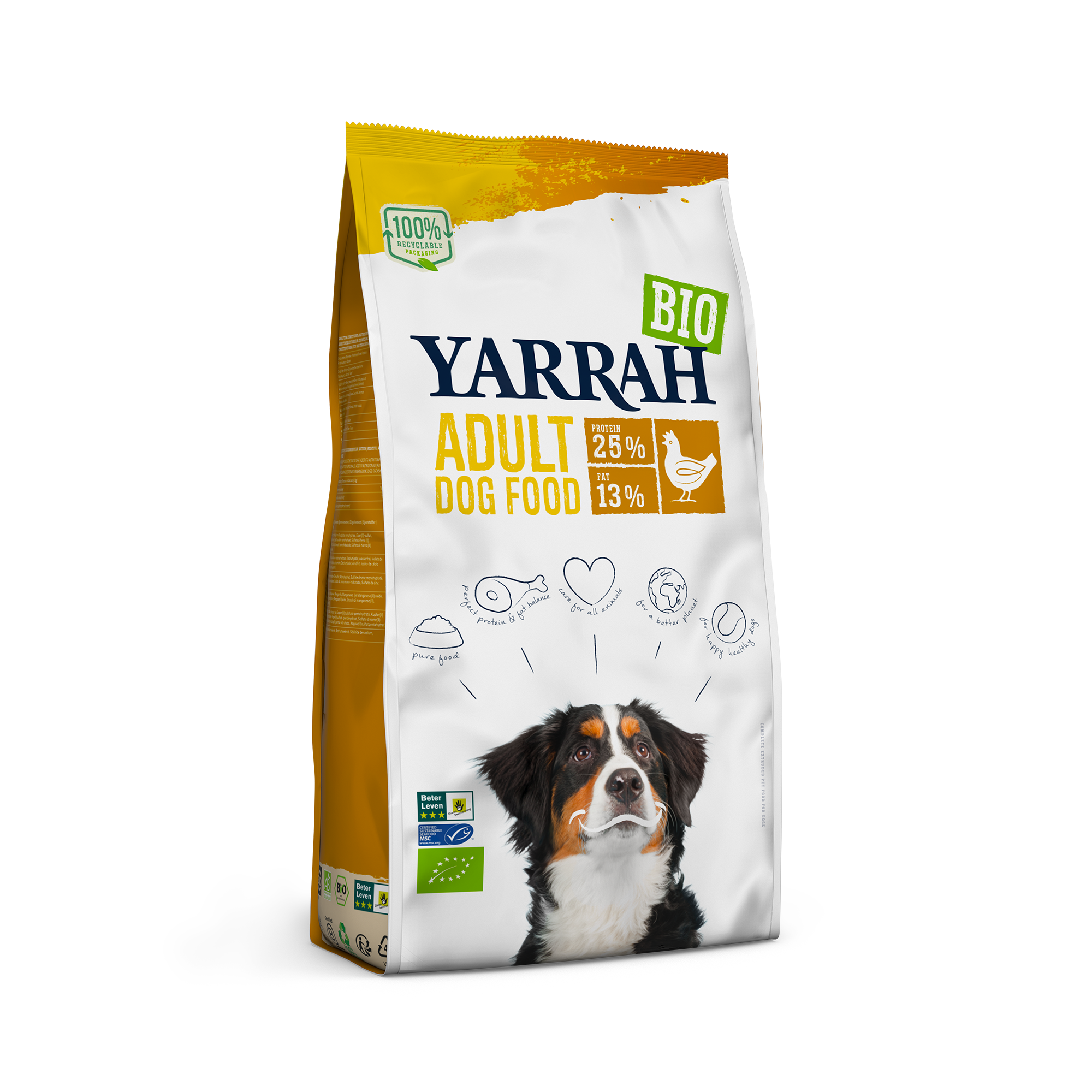 Boven hoofd en schouder Op te slaan vastleggen Yarrah Biologisch Hondenvoer met Kip - D-tails