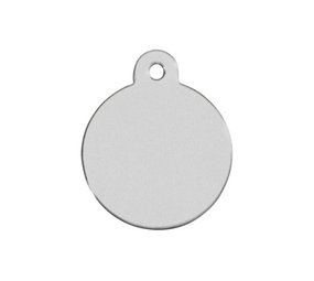 IMARC Hondenpenning – Rond – Chroom IMARC Hondenpenning – Rond – Chroom
