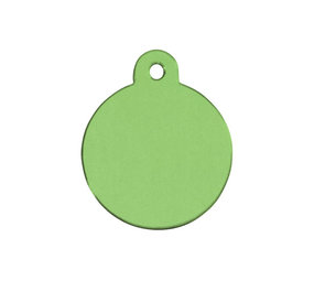 IMARC Hondenpenning – Rond – Lime Groen IMARC Hondenpenning – Rond – Lime Groen