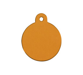 IMARC Hondenpenning – Rond – Oranje IMARC Hondenpenning – Rond – Oranje