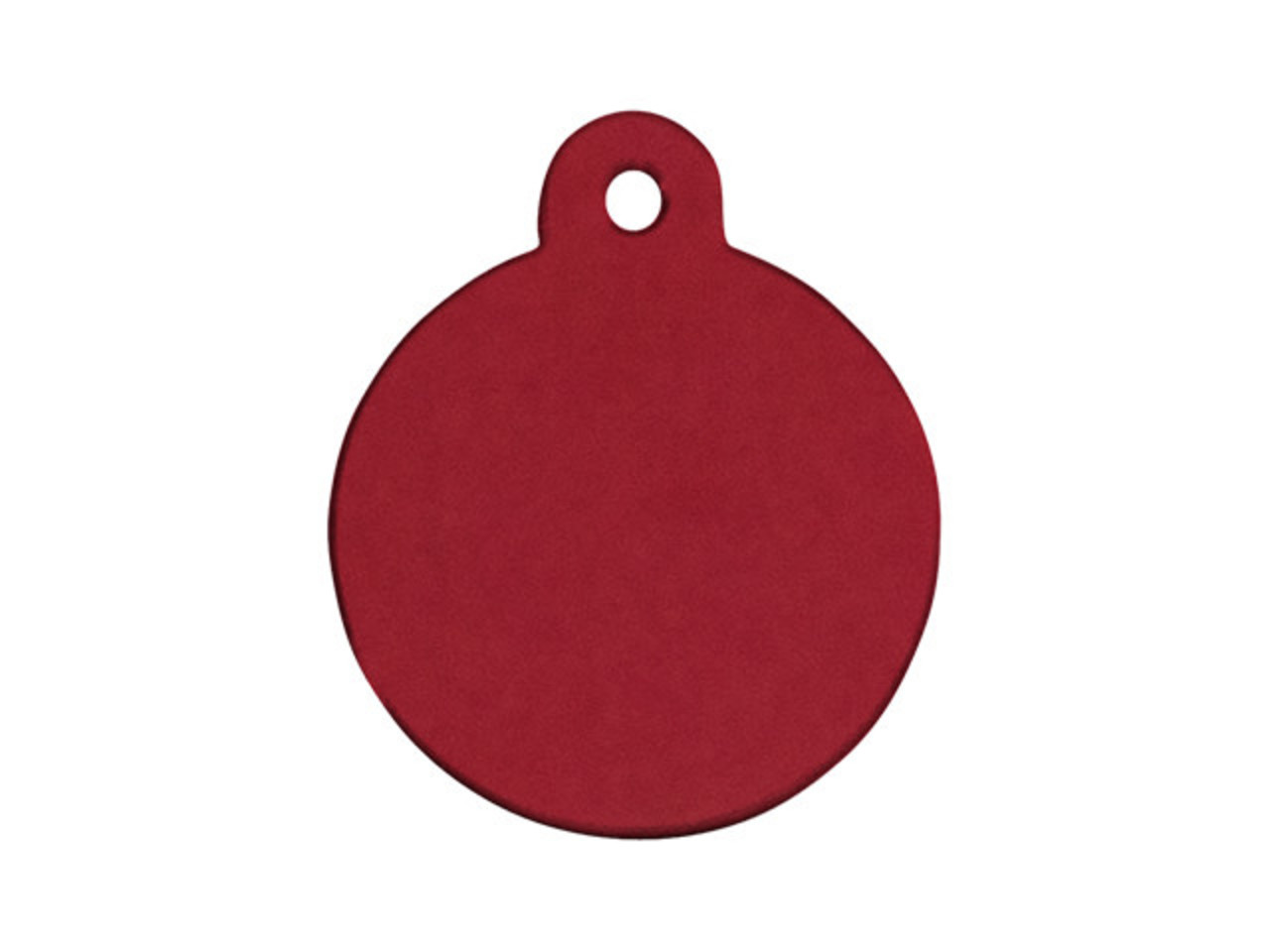 IMARC Hondenpenning – Rond – Rood IMARC Hondenpenning – Rond – Rood