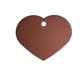 IMARC Hondenpenning – Hart – Brons IMARC Hondenpenning – Hart – Brons