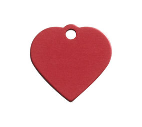 IMARC Hondenpenning – Hart – Rood IMARC Hondenpenning – Hart – Rood