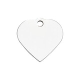 IMARC Hondenpenning – Hart – Luxe – Zilver