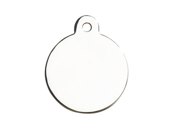 IMARC Hondenpenning – Rond – Luxe – Zilver IMARC Hondenpenning – Rond – Luxe – Zilver