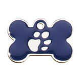 IMARC Hondenpenning – Bot – Poot Zilver – Blauw