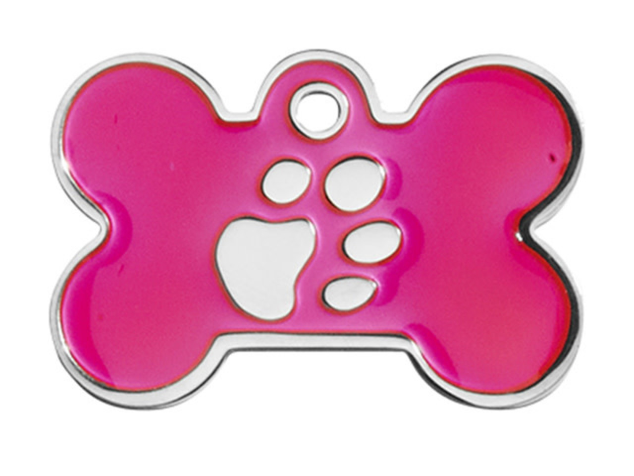 IMARC Hondenpenning – Bot – Poot Zilver – Roze IMARC Hondenpenning – Bot – Poot Zilver – Roze