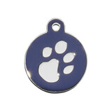 IMARC Hondenpenning – Rond – Poot Zilver – Blauw IMARC Hondenpenning – Rond – Poot Zilver – Blauw