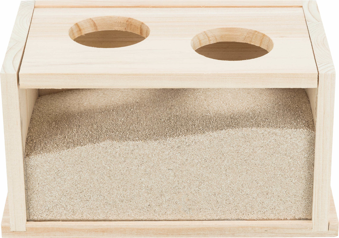 Trixie Zandbad - Zandbak - 22x12x12 cm Trixie Zandbad - Zandbak - 22x12x12 cm