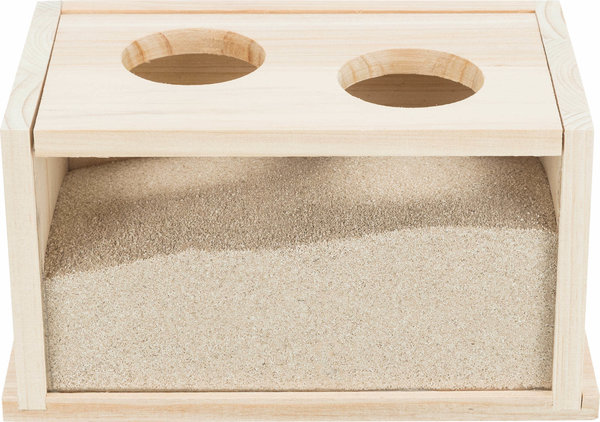 Trixie Zandbad - Zandbak - 22x12x12 cm Trixie Zandbad - Zandbak - 22x12x12 cm