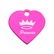 Adori Hondenpenning – Hart Roze – Princess Adori Hondenpenning – Hart Roze – Princess