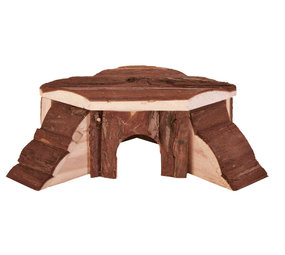 Trixie Trixie Houten Huis Thordis Schorshout - Small 21x7x19-19 cm Trixie Trixie Houten Huis Thordis Schorshout - Small 21x7x19-19 cm